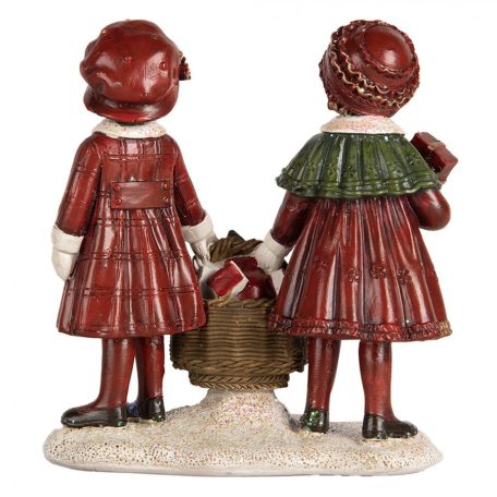 Gyermekek ajándékkosárral - 11x6x12 cm - Raktáron