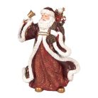 Klasszikus Mikulás figura - 15x11x20 cm - Raktáron