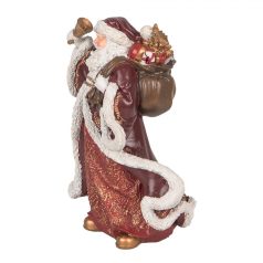 Klasszikus Mikulás figura - 15x11x20 cm - Raktáron