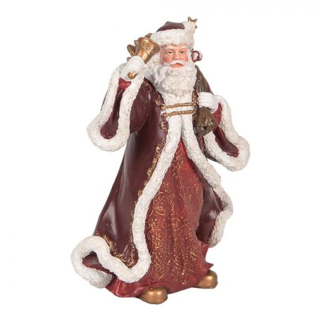 Klasszikus Mikulás figura - 15x11x20 cm - Raktáron