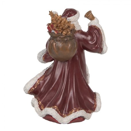 Klasszikus Mikulás figura - 15x11x20 cm - Raktáron
