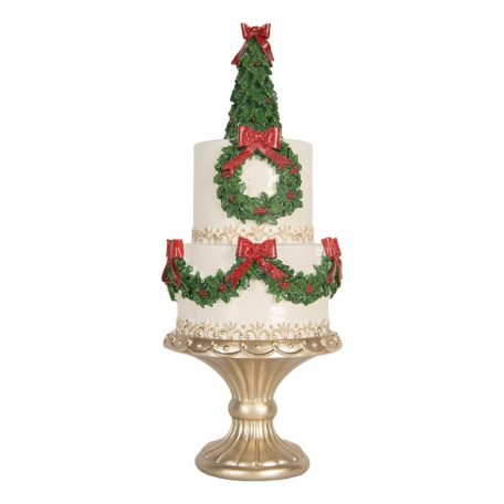 Karácsonyi torta dekoráció - 17x42 cm