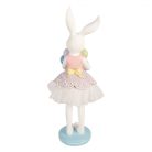 Clayre & Eef - Nyuszi figura sütikkel - 18x17x57 cm 