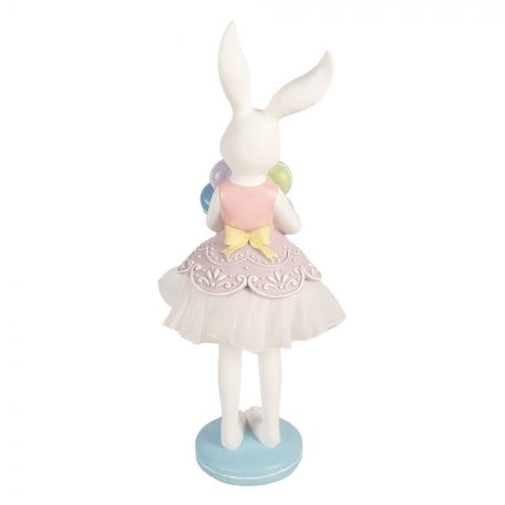 Clayre & Eef - Nyuszi figura sütikkel - 18x17x57 cm 