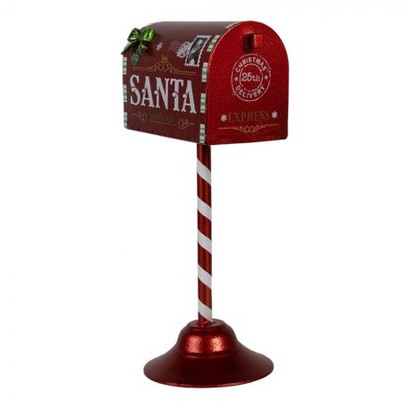 Karácsonyi dekoráció - Postaláda - 16x12x32 cm