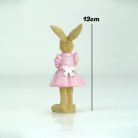 Álló húsvéti nyuszi lány-fiú - 13 cm