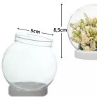 Műanyag gömb talppal - 8 cm, 10 cm