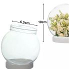 Műanyag gömb talppal - 8 cm, 10 cm