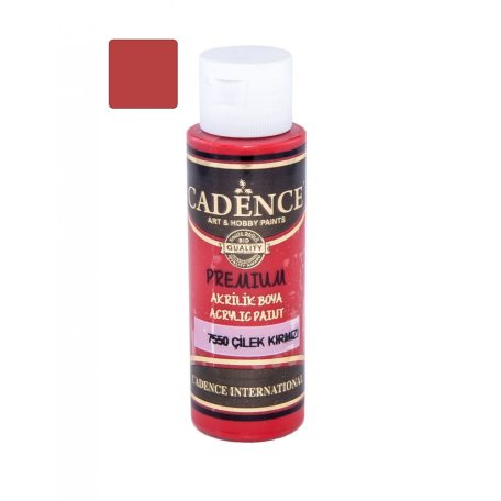 Cadence Premium festék - 70 ml - Eper - 7550