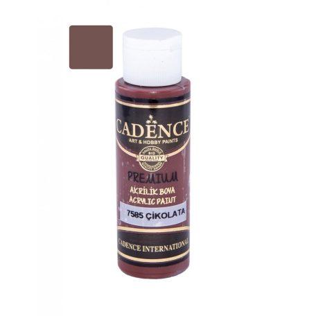 Cadence Premium festék - 70 ml - Csokoládé - 7585