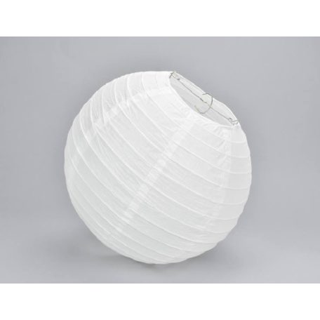 Papír lampion fehér - 25 cm