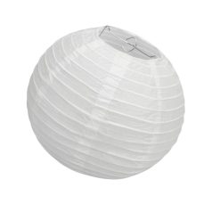 Papír lampion - Fehér -15 cm, 20 cm,  25 cm
