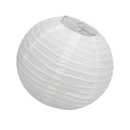 Papír lampion - Fehér -15 cm, 20 cm,  25 cm