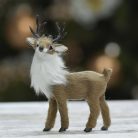 Szarvas figura hamvas prémium - 11,5 cm 