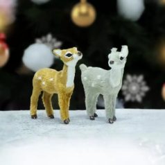 Őzike aranybarna prémium - 10 cm