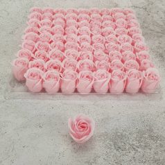 Illatos szappanrózsafej - Rózsaszín - 81db/doboz