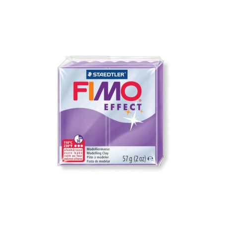 FIMO Effect süthető gyurma, 57 g - áttetsző bíborlila 