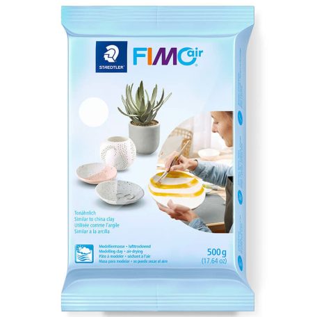 FIMO Air Basic levegőn száradó gyurma - Fehér - 500g  