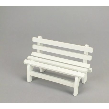 Fehér pad klasszikus - 11x7x5 cm