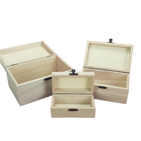 Natúr fadoboz - 12,5 cm, 15,5 cm, 18,5 cm - 3 db-os szett