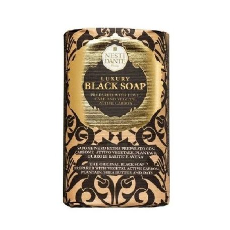 Nesti Dante - Luxury Black natúr szappan - 250 gr