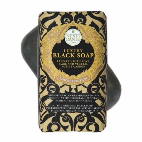 Nesti Dante - Luxury Black natúr szappan - 250 gr