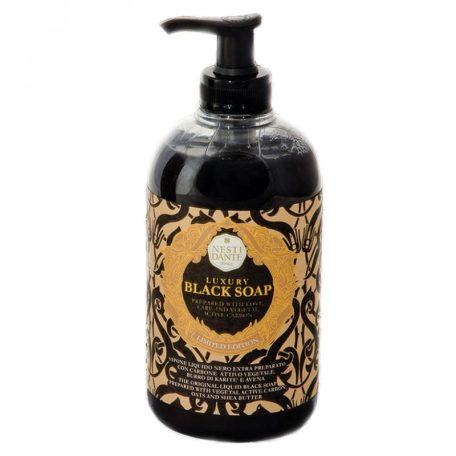 Nesti Dante - Luxury Black natúr szappan - 250 gr