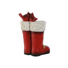 Karácsonyi csizma madárkákkal - 37,50 cm - Raktáron