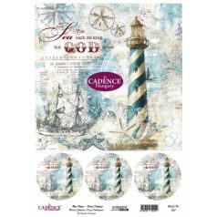 Cadence rizspapír - A4 - 21x30 cm - 857