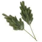 Dekorációs hamvas fenyőág - 2 db/csomag