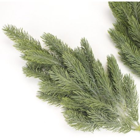 Dekorációs hamvas fenyőág - 2 db/csomag
