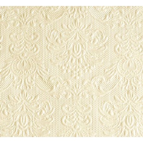 Ambiente Elegance pearl cream dombornyomott papírszalvéta 25x25cm -15db-os