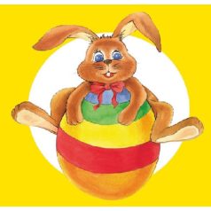   Ambiente Jumping Jack yellow papírszalvéta 33x33cm - 20db-os