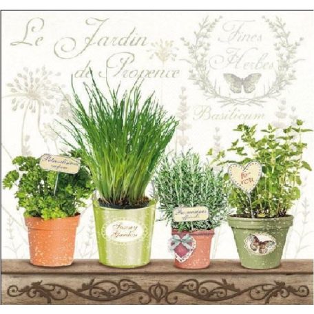 Ambiente Le Jardin de Provence papírszalvéta 33x33cm - 20db-os 