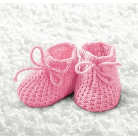 Ambiente Baby Girl Booties papírszalvéta 33x33cm - 20db-os