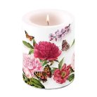 Ambiente Peonien White átvilágítós gyertya - 12x10cm