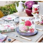 Ambiente Peonien White átvilágítós gyertya - 12x10cm