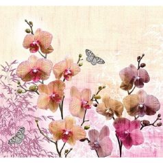 Ambiente Orchids Orient papírszalvéta 25x25cm - 20db-os