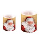 Ambiente Watch This átvilágítós gyertya - 8x7,5 cm, 12x10 cm