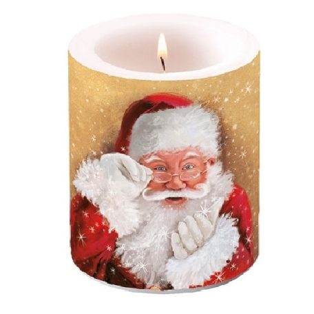 Ambiente Watch This átvilágítós gyertya - 8x7,5 cm, 12x10 cm