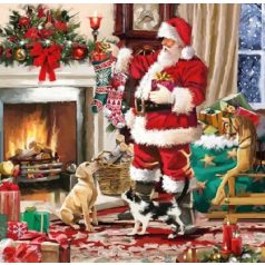   Ambiente papírszalvéta - Santa Interior - 33x33 cm - 20 db/csomag
