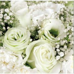   Ambiente papírszalvéta - Roses Bouquet - 33x33cm - 20 db/csomag