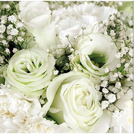 Ambiente papírszalvéta - Roses Bouquet - 33x33cm - 20 db/csomag