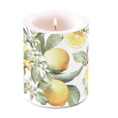   Ambiente átvilágítós gyertya - Limoni - 8x7,5 cm, 12x10 cm 