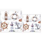 Ambiente papírszalvéta - Welcome Aboard - 33x33 cm - 20 db/csomag