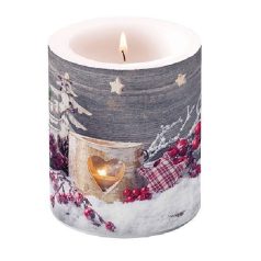   Ambiente papírszalvéta - Looking Up To Santa - 25x25 cm, 33x33 cm - 20 db/csomag