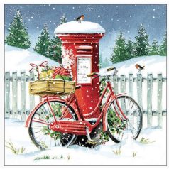   Ambiente papírszalvéta - Delivery bike - 33x33 cm - 20 db/csomag