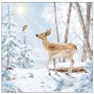 Ambiente papírszalvéta - Meeting in winterworld - 25x25 cm, 33x33 cm - 20 db/csomag