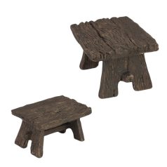 Tündérkerti asztal - 7,9x4,9x4,3 cm - Raktáron