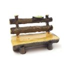 Tündérkert pad levéllel - 6,4x4,2x2,9 cm - Raktáron